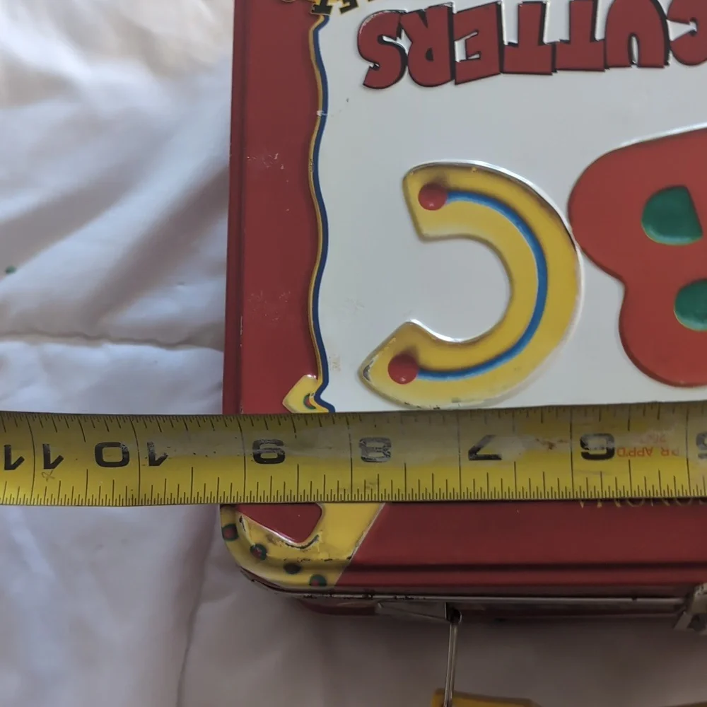 Vintage Williams-Sonoma ABC Cookie Cutters Set with Tin